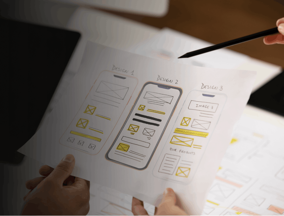 UI UX Design Service Lens and Light Media