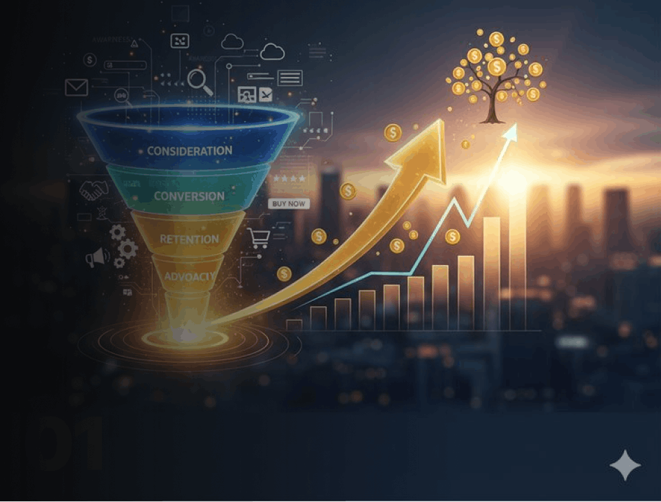 Lead Nurturing Flows Lens and Light Media