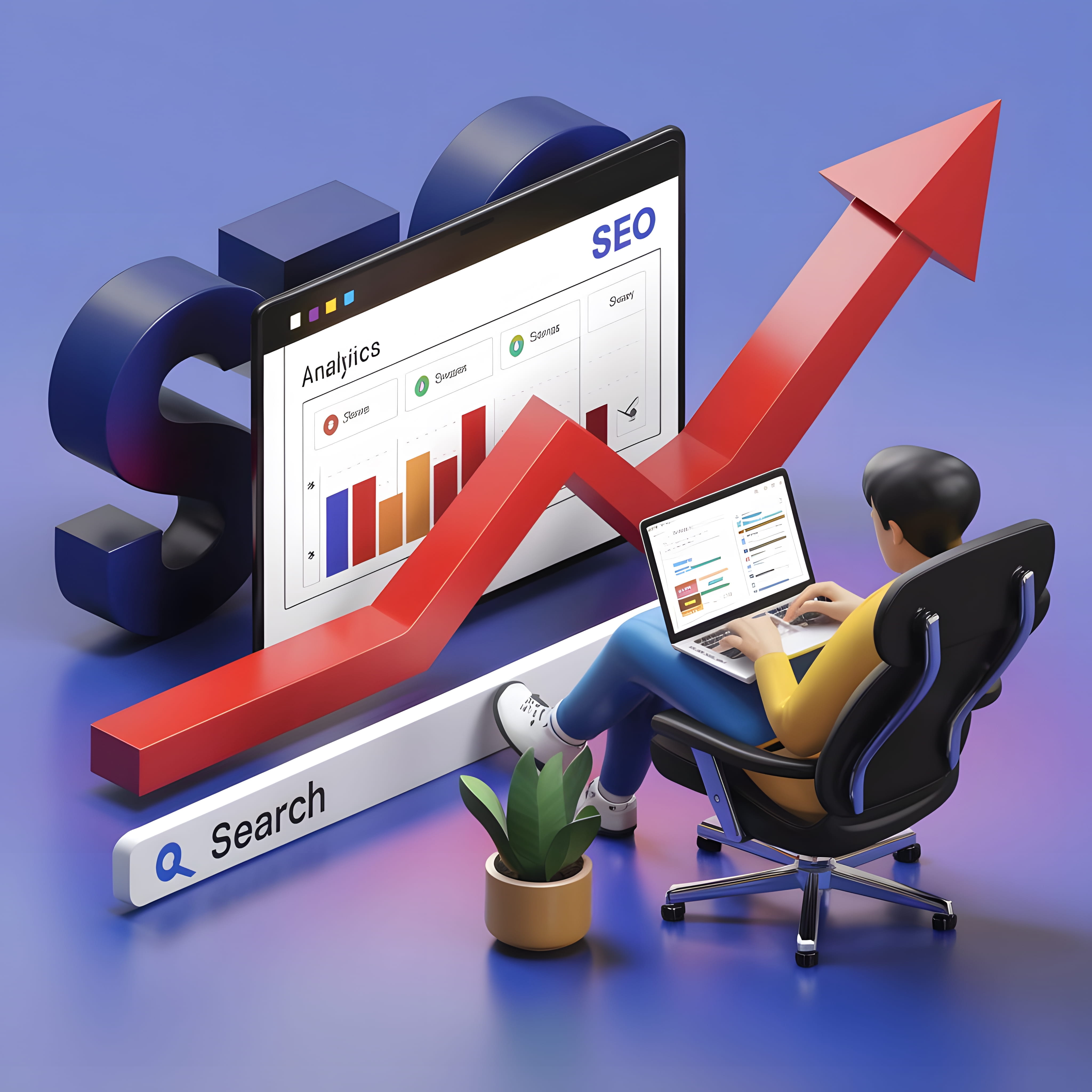 digital marketing analytics dashboard with performance metrics and campaign data